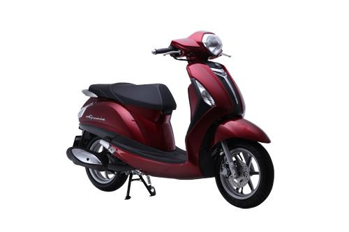 Xe tay ga Yamaha Nozza Grande màu xanh Cyan độc đáo và thời trang