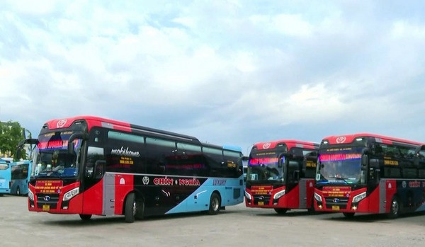 Xe Tết Chín Nghĩa hiện đại sẵn sàng phục vụ hành khách