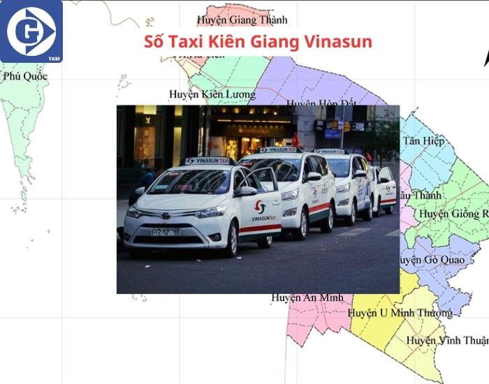 Xe Vinasun Taxi sẵn sàng phục vụ khách hàng ở Kiên Giang