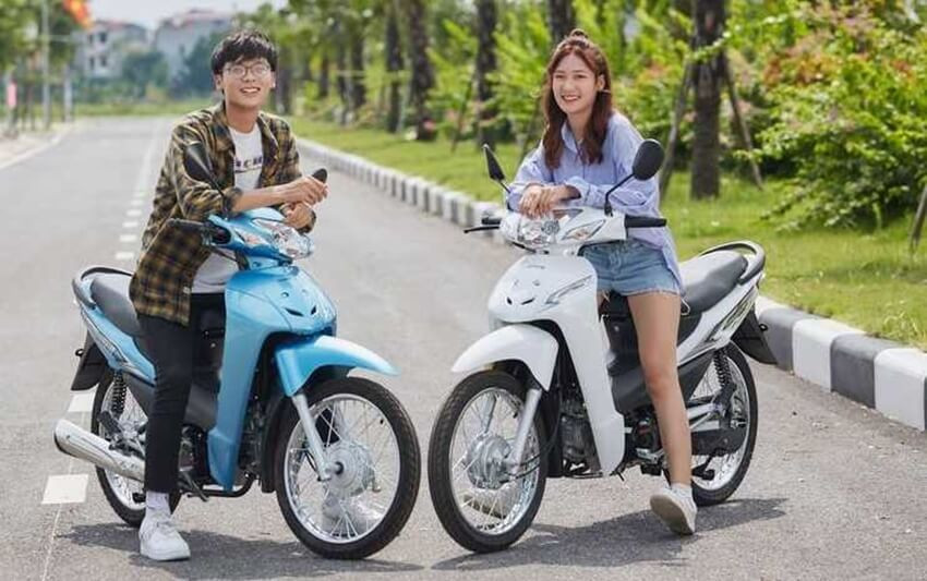Xe Wave 50CC nhiều màu sắc để lựa chọn