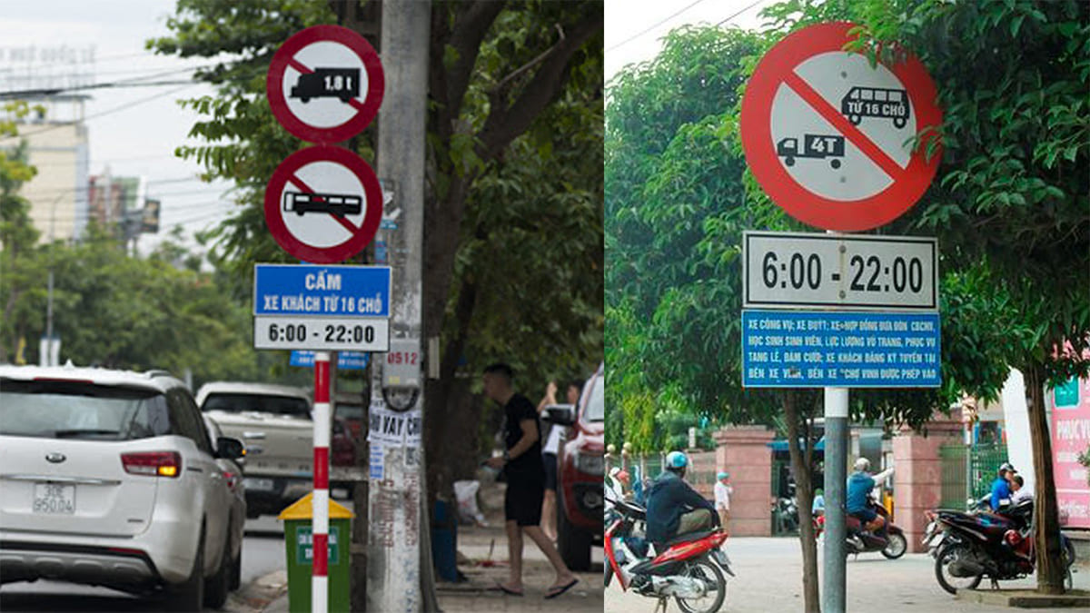 Ý nghĩa của biển cấm xe tải trong việc đảm bảo an toàn giao thông